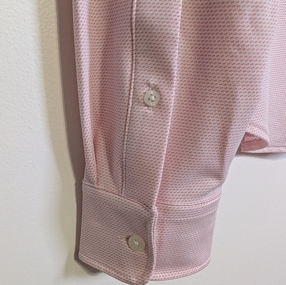 J.Crew Performance Jacquard Button Down Shirt Pin… - image 8